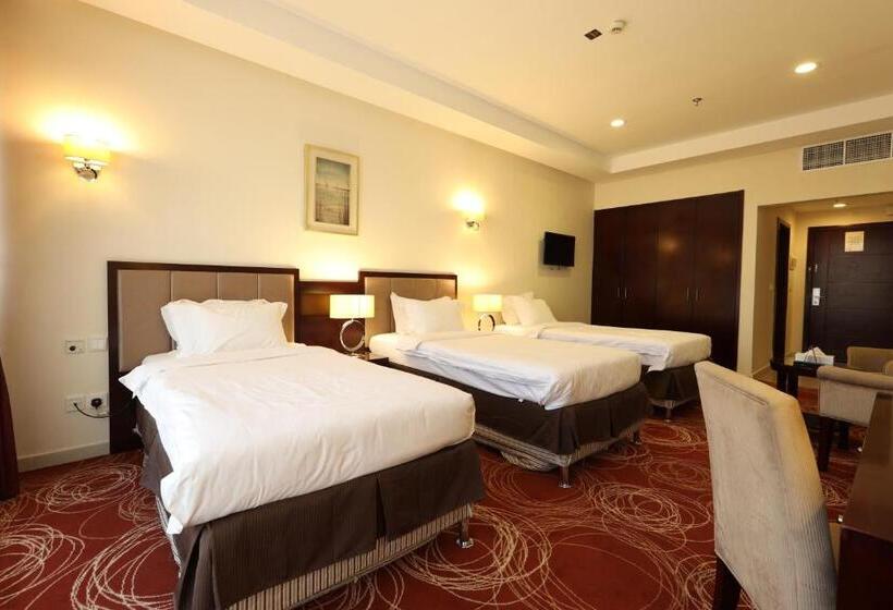 חדר אקונומי לשלושה, Al Rayyan Makiya Towers Hotel 1