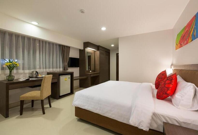 חדר סופריור עם מיטת קינג, Riche Hua Hin Hotel   Sha Plus
