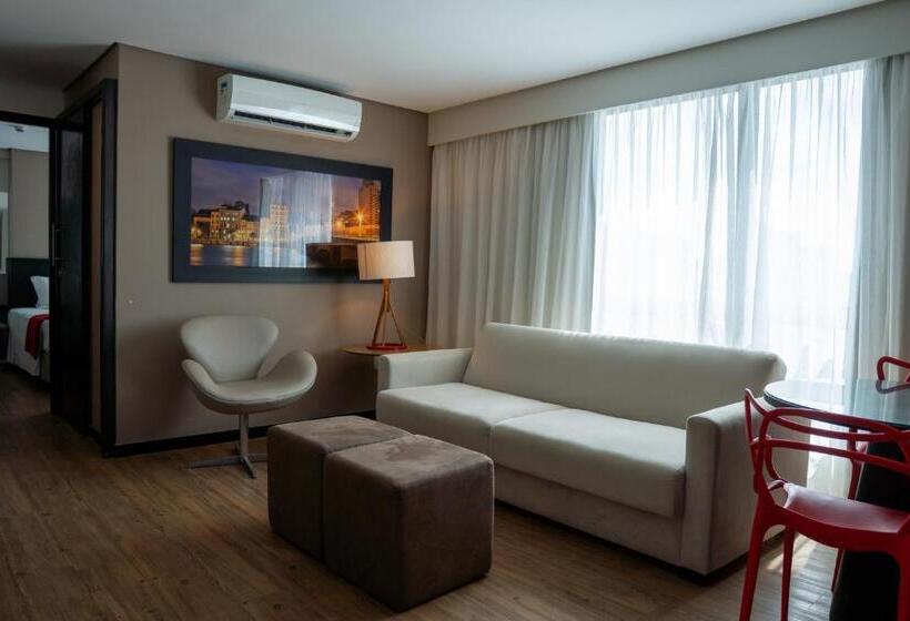 חדר דלוקס, Roomo Praia De Boa Viagem Residencial