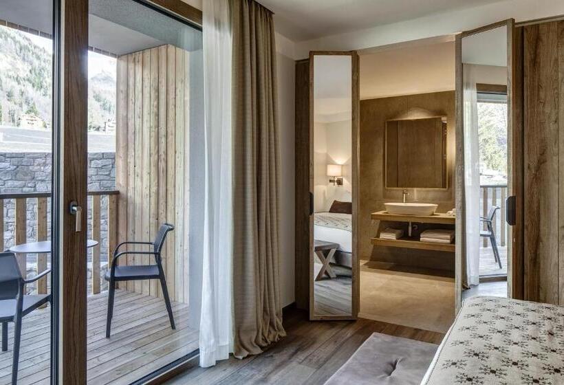 Номер Deluxe, Grand Hotel Courmayeur Mont Blanc, By R Collection Hotels