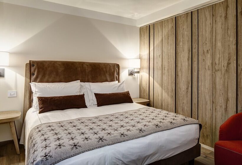 Номер Deluxe, Grand Hotel Courmayeur Mont Blanc, By R Collection Hotels