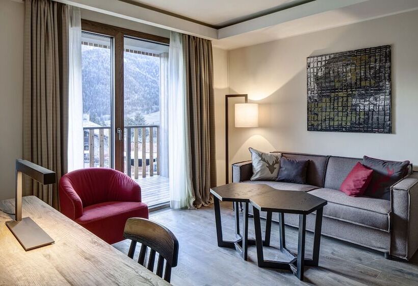 Люкс, Grand Hotel Courmayeur Mont Blanc, By R Collection Hotels