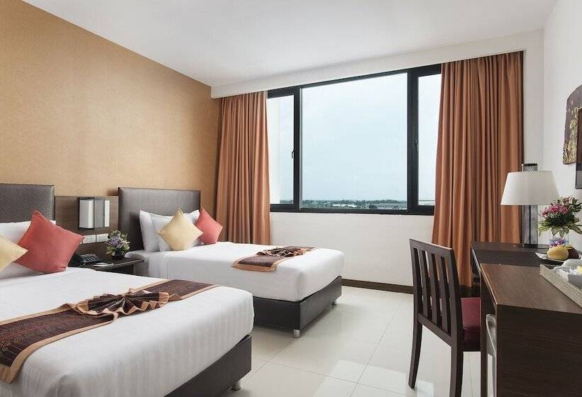 디럭스 룸, Mida Grande Hotel Dhavaravati Nakhon Pathom   Sha Plus