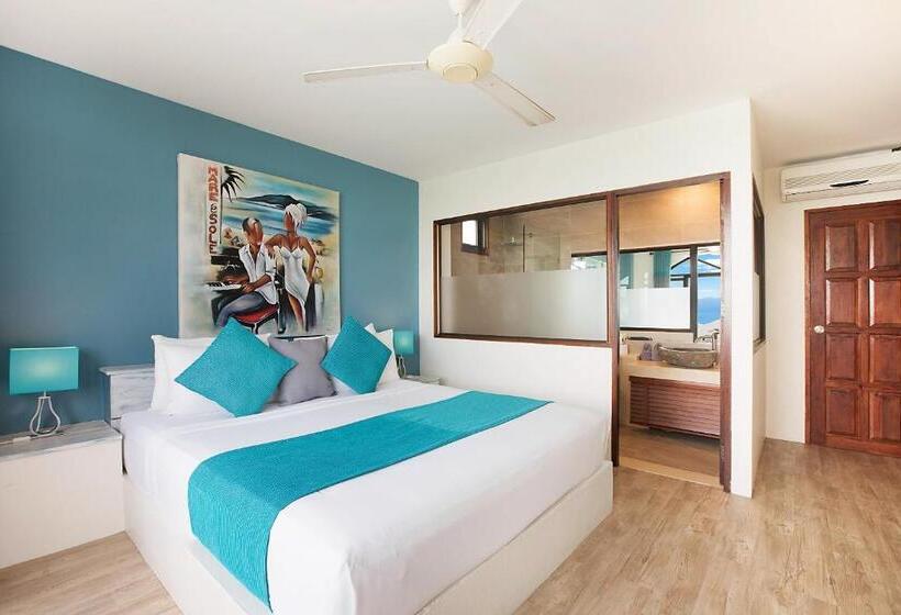 חדר דלוקס נוף לים, Hacienda Fisherman S Village Koh Samui