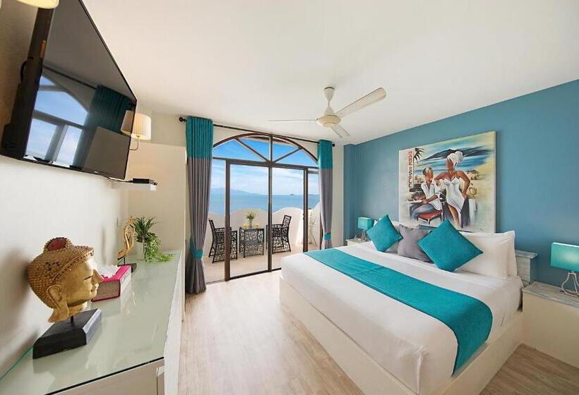 חדר דלוקס נוף לים, Hacienda Fisherman S Village Koh Samui