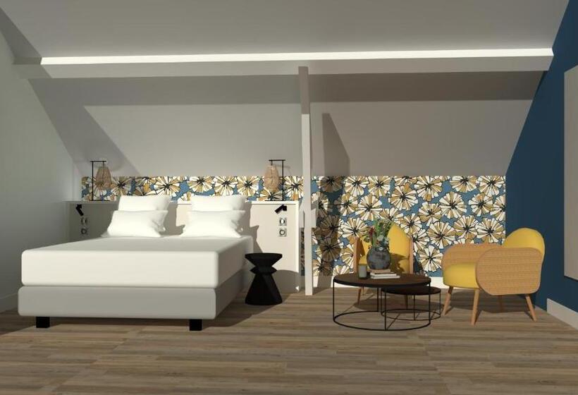 اتاق استاندارد با تراس, Gabriel Hotel Chinon