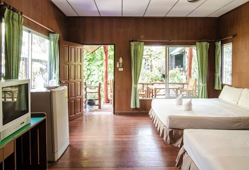 패밀리 방갈로, Sea Garden Resort   Haad Rin