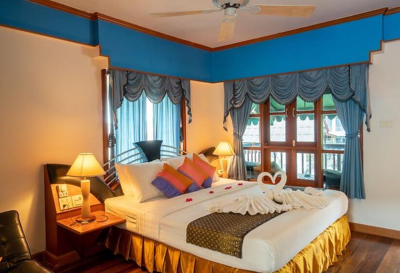 디럭스 룸, Sea Garden Resort   Haad Rin