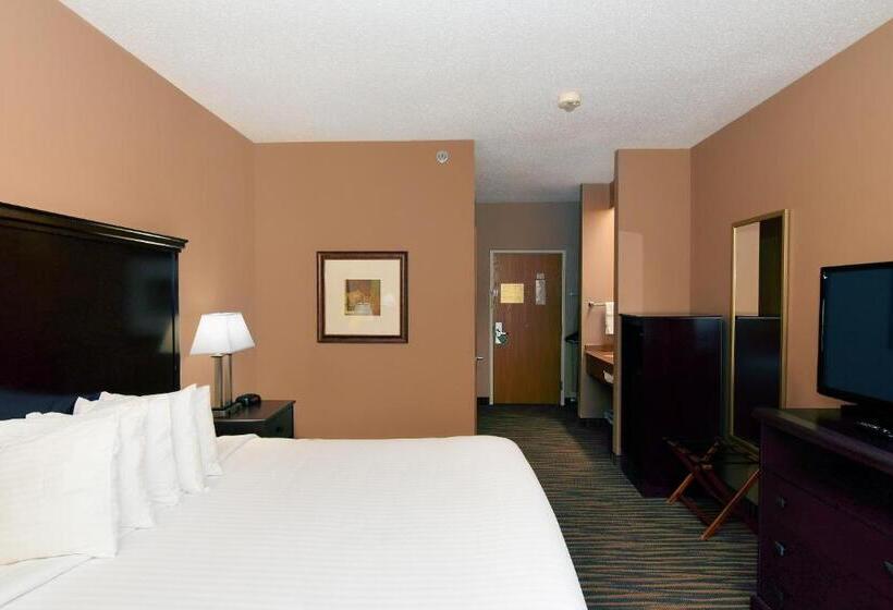 Номер Стандарт Кровать Кинг Адаптированный для Инвалидов, Cobblestone Inn & Suites   Denison | Majestic Hills