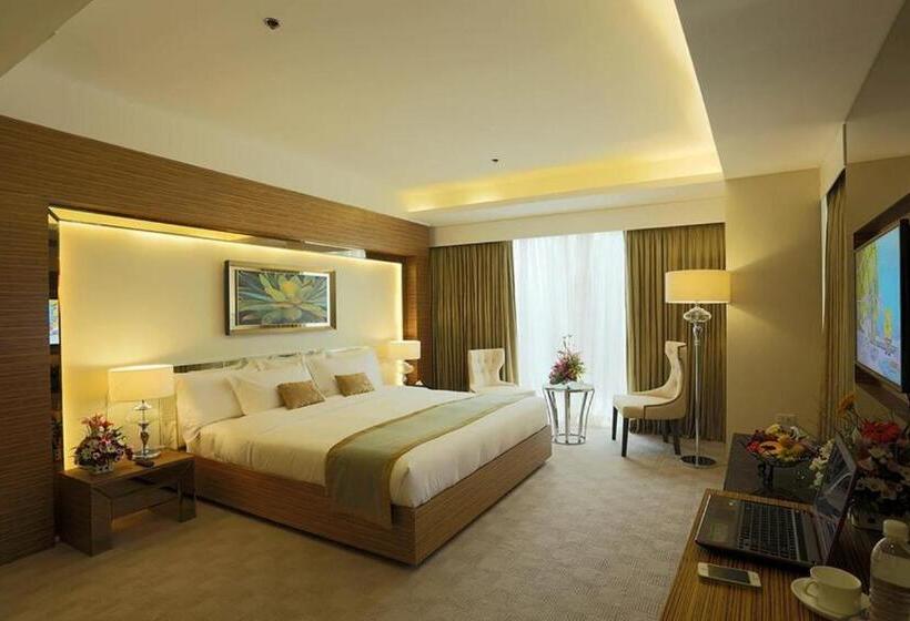 스탠다드 룸 킹사이즈 침대, Greenleaf Hotel Gensan