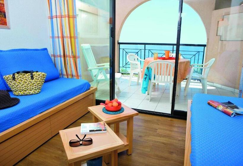 Апартаменты 2 Спальни Вид на Море, Residence La Palme D Azur Cannes Verrerie