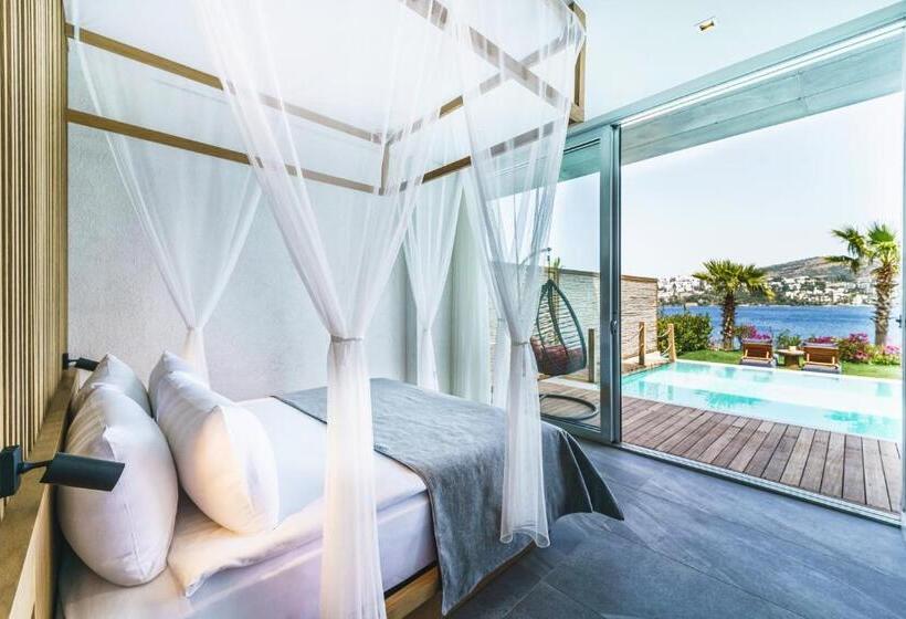 Люкс с Бассейном, Cape Bodrum Luxury Hotel & Beach