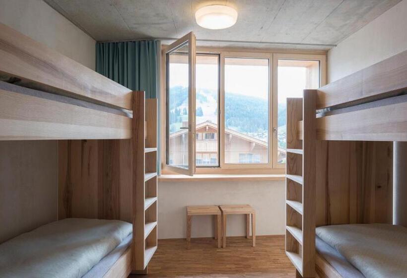 اتاق استاندارد چهار تخته, Saanen Gstaad Youth Hostel