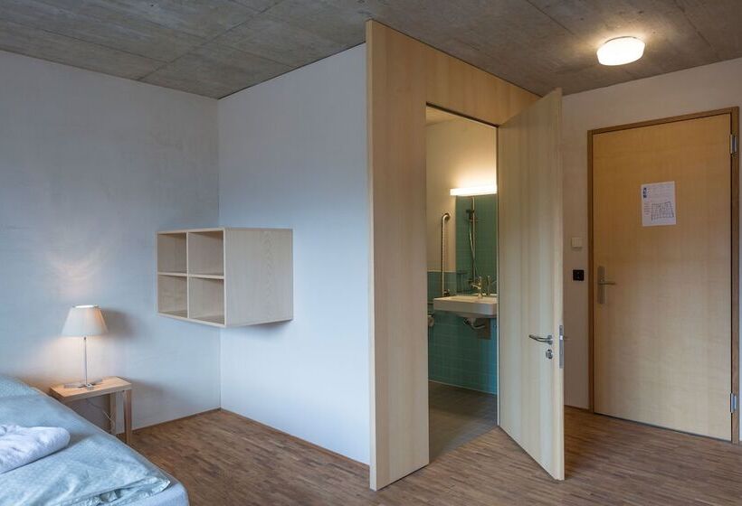 اتاق استاندارد یک نفره, Saanen Gstaad Youth Hostel