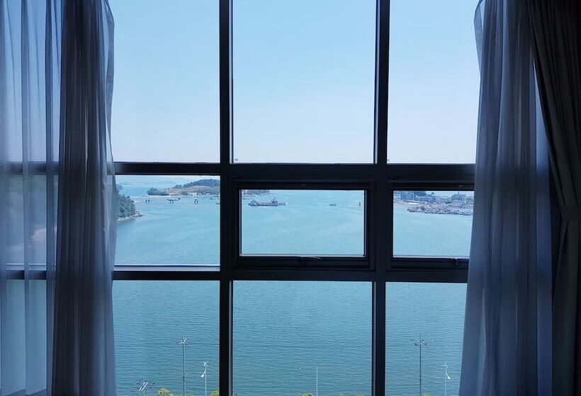 اتاق پرمیوم با چشم‌انداز دریا, Benikea Hotel Yeosu