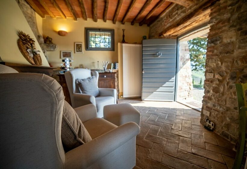 景色の見える一ベッドルームアパートメント, La Pieve Marsina