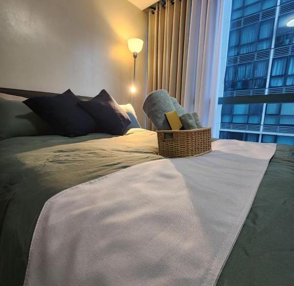 شقة غرفة واحدة, Modern Comforts 1br Urban Getaway In Bgc