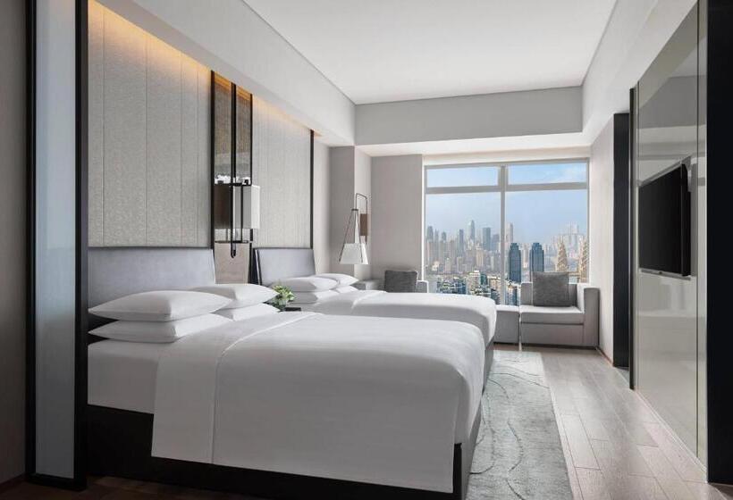 اتاق استاندارد با چشم‌انداز رودخانه, Chongqing Marriott