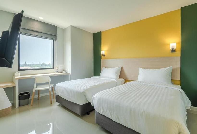 Номер Стандарт, พิลโล่ อินน์ ฉะเชิงเทรา Pillow Inn Chachengsao