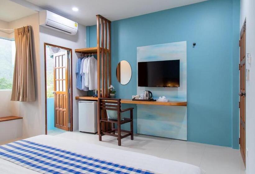 带阳台的豪华间, Kamala Beach Residence Sha Extra Plus