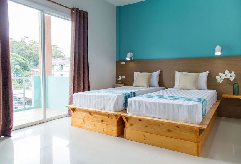 带阳台的豪华间, Kamala Beach Residence Sha Extra Plus