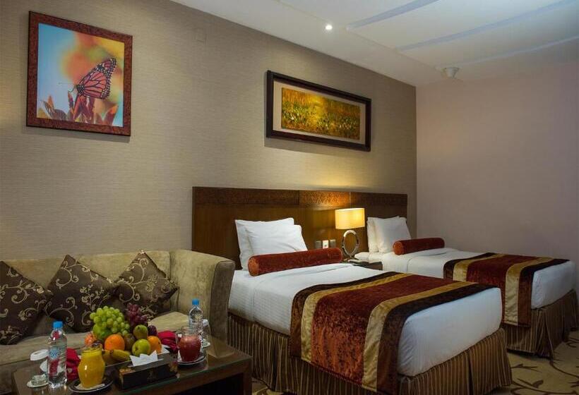 2 베드룸 이그제큐티브 스위트, Al Safwah Hotel First Tower 1