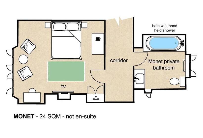 スタンダードルーム, Abbots Grange Manor House