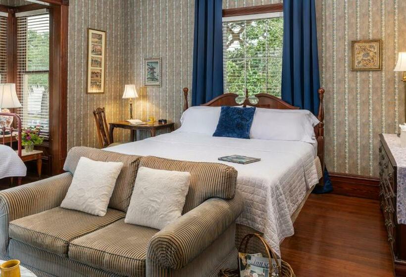 מיטת קינג בסוויטה, Amelia Island Williams House