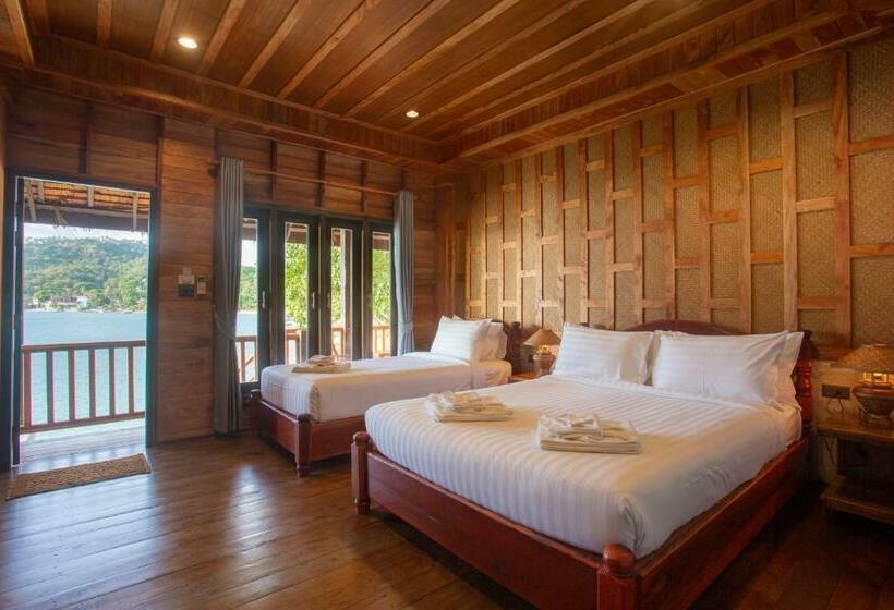 Семейный Номер Вид на Море, Koh Tao Relax Freedom Beach Resort