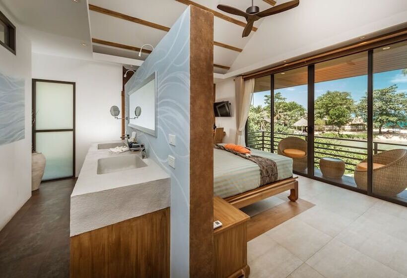1침실 듀플렉스 빌라, Khwan Beach Resort   Luxury Glamping And Pool Villas Samui   Adults Only   Sha Extra Plus