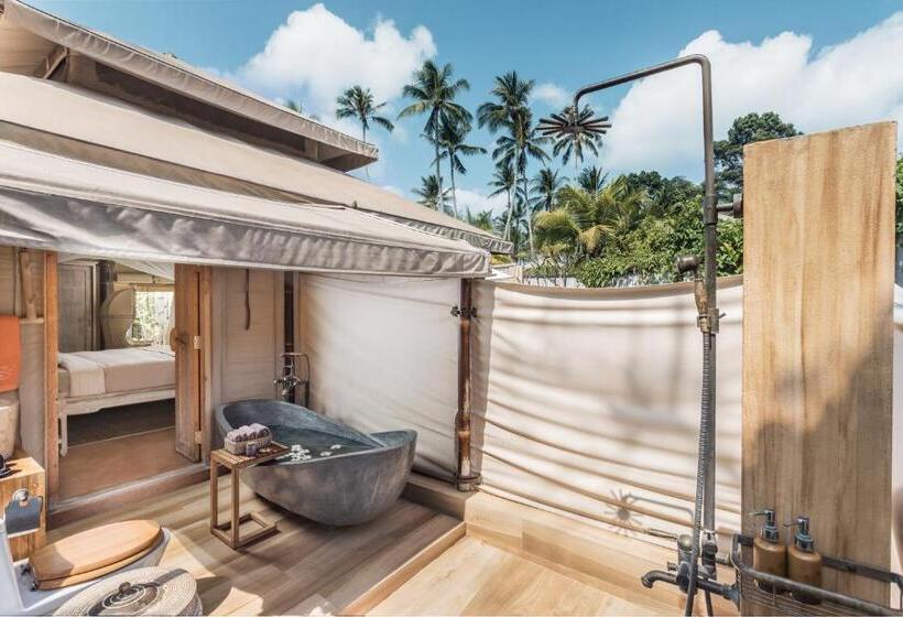 2 베드룸 디럭스 빌라, Khwan Beach Resort   Luxury Glamping And Pool Villas Samui   Adults Only   Sha Extra Plus