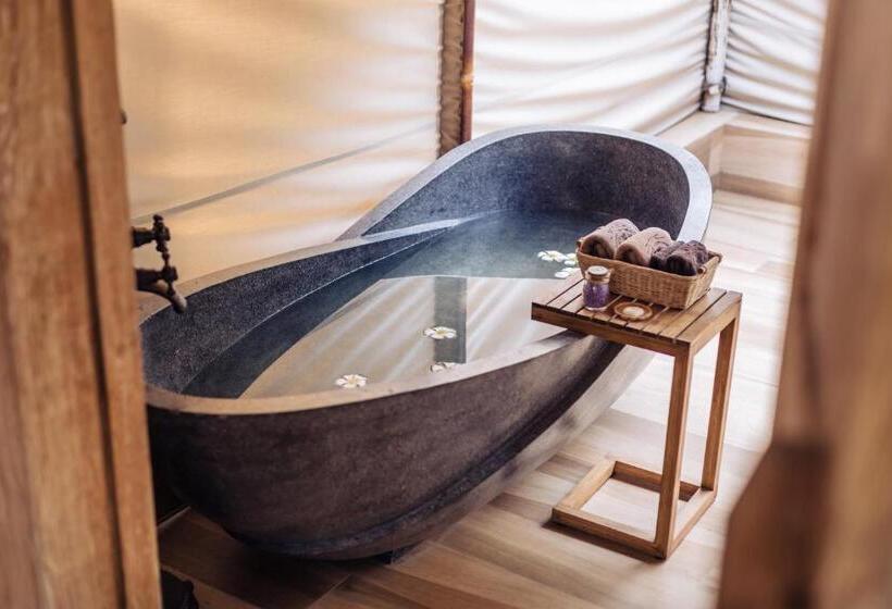 침실 1개 디럭스 빌라, Khwan Beach Resort   Luxury Glamping And Pool Villas Samui   Adults Only   Sha Extra Plus