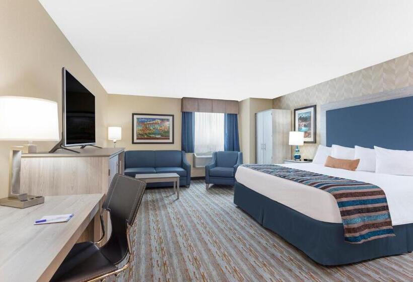 Люкс Deluxe Кровать Кинг, Silverstone Inn & Suites Spokane Valley