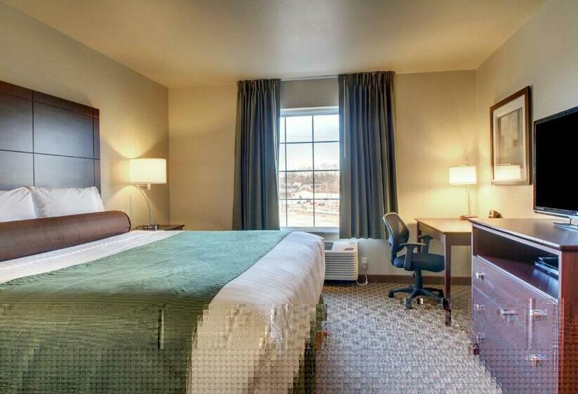디럭스 룸, Cobblestone Inn & Suites  Steele