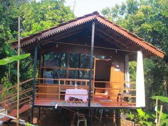 带海景的豪华间, Shiv Sai Huts
