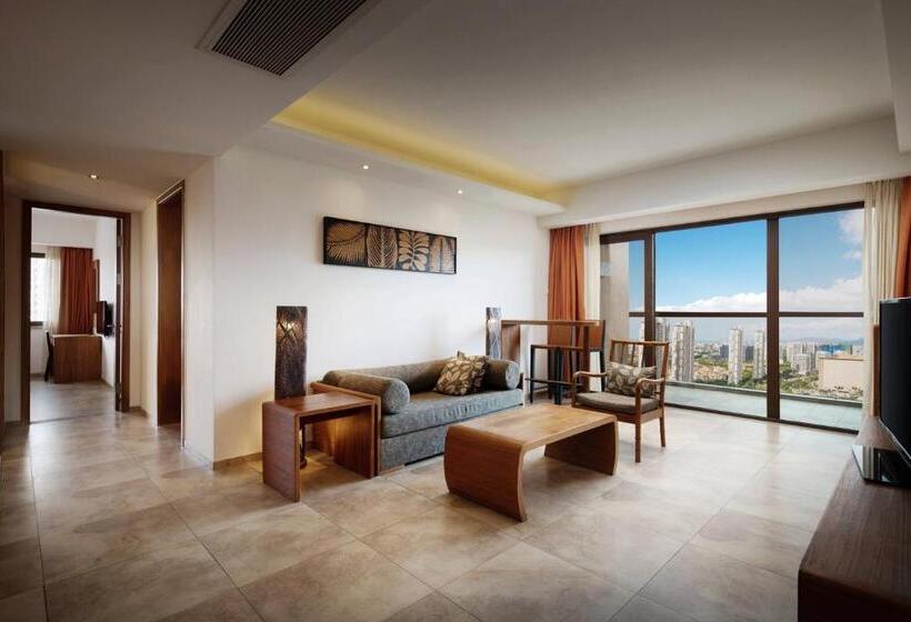 2 베드룸 패밀리 스위트, Mangrove Tree Resort World Sanya Bay Kapok