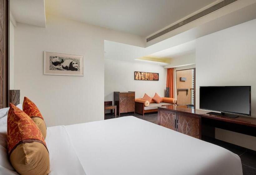 스탠다드 룸 킹사이즈 침대, Mangrove Tree Resort World Sanya Bay Kapok