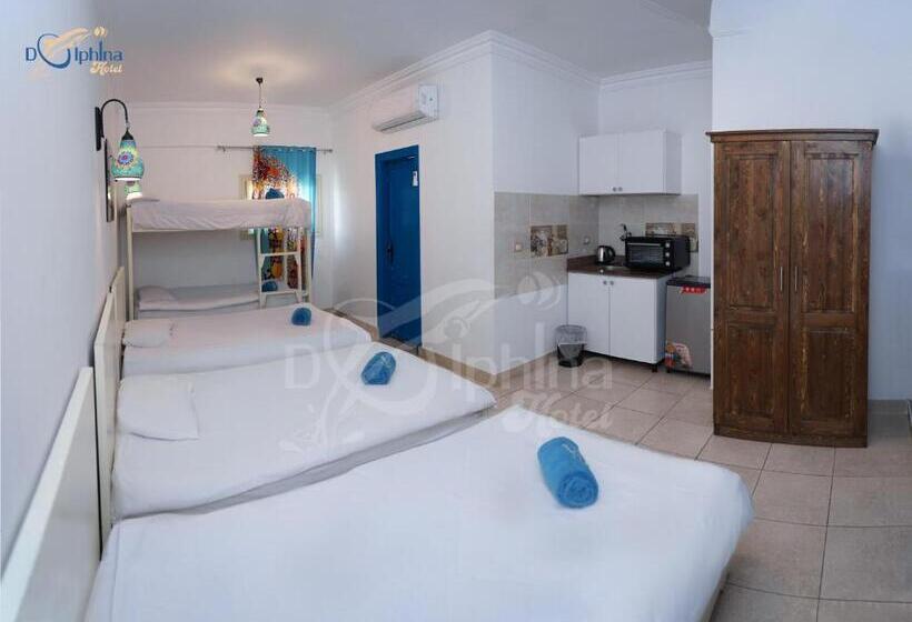 חדר משפחתי דלוקס, Dolphina Hotel & Restaurant