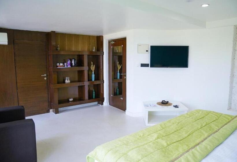 带海景的行政套房, The Beach House Oceanfront   A Boutique Resort Goa