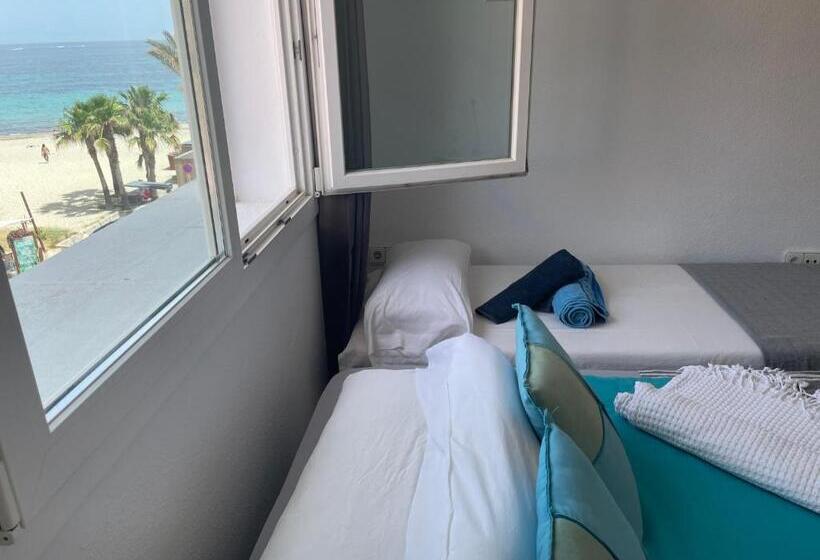 شقة غرفة واحدة مطلة على البحر, Thee Ibiza Suites   Ushuaia Beach