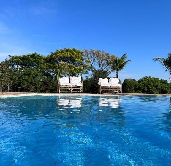 패밀리 룸 공용 욕실, Pousada Rancho Na Represa