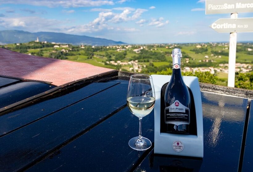 غرفة قياسية ذات إطلالة, Villa Del Poggio Prosecco Bike