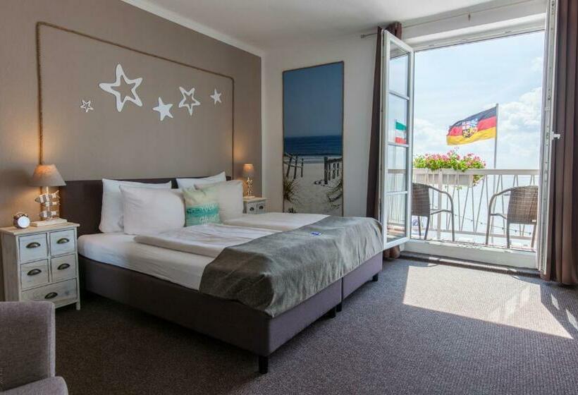 스탠다드 룸 바다 전망, Akzent Strandhotels Seestern, Delphin & Lachs