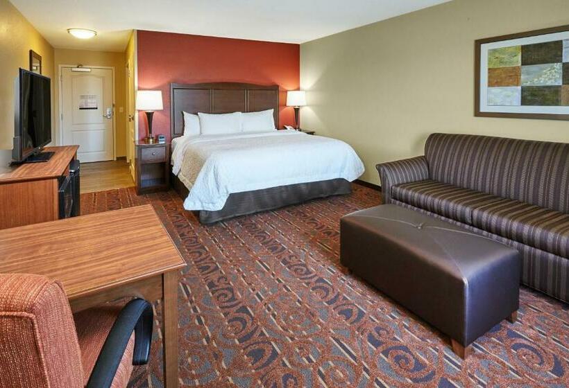 带大床的标准间, Hampton Inn & Suites Milwaukee/franklin