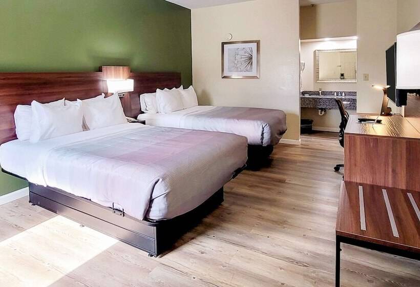 Номер Стандарт 2 Двуспальные Кровати, Quality Inn Port Wentworth Savannah North