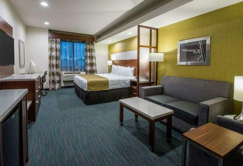 带大床的套房, Best Western Plus Gardena Los Angeles Inn & Suites