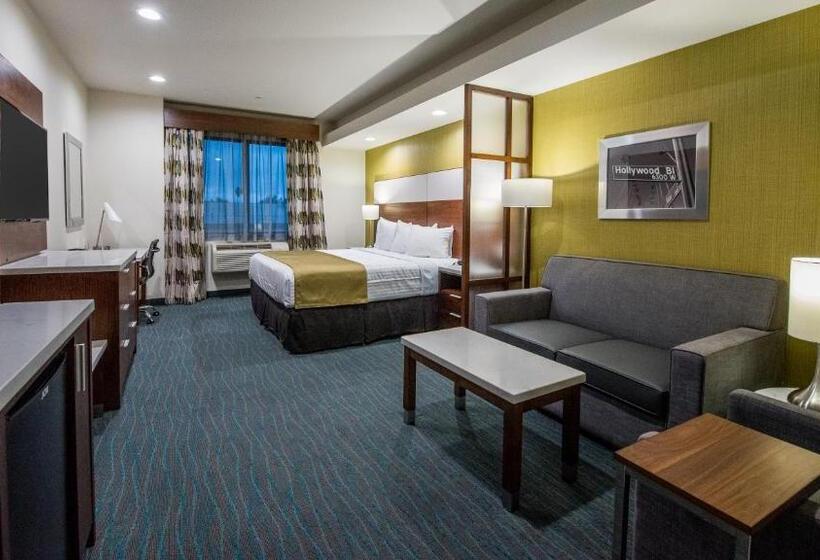 带大床的套房, Best Western Plus Gardena Los Angeles Inn & Suites