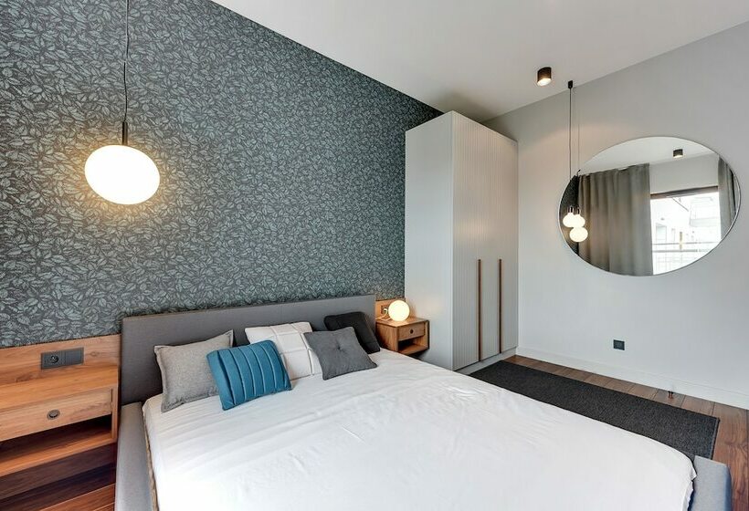 침실 1개 디럭스 아파트, Apartinfo Island Apartments