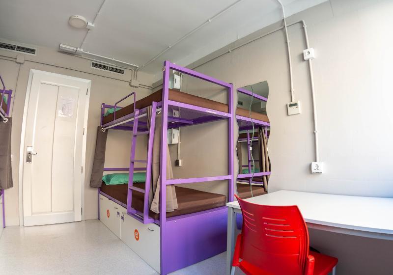 Bed in Shared Room with Shared Bathroom, Scout Madrid Hostel