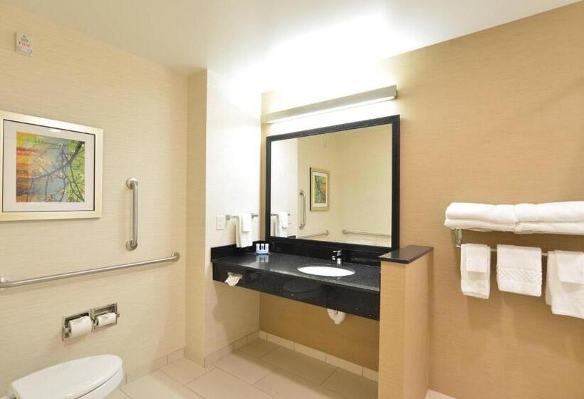스탠다드 룸 킹사이즈 침대, Fairfield Inn & Suites By Marriott Eau Claire/chippewa Falls
